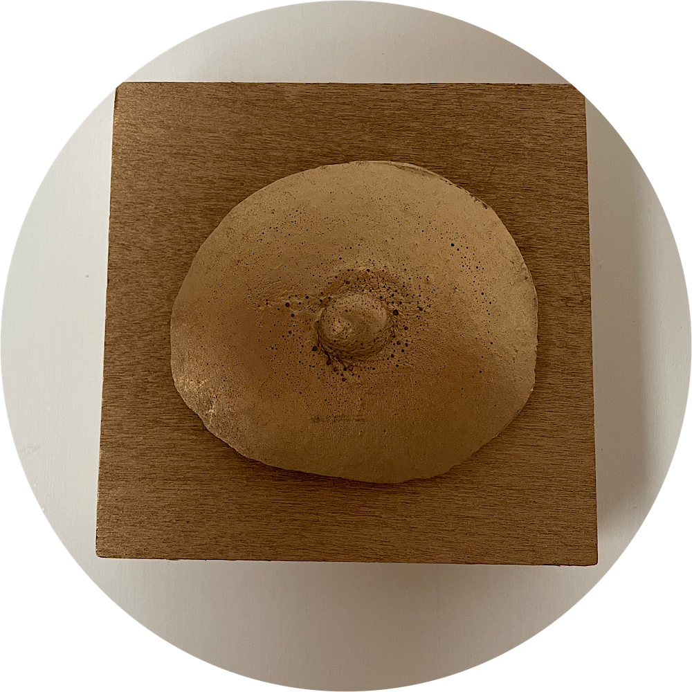 Borstbordje goud op goud